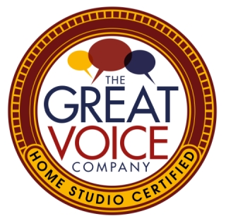 The Great Voice Company – Home Studio Certified badge